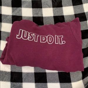 Nike maroon hoodie